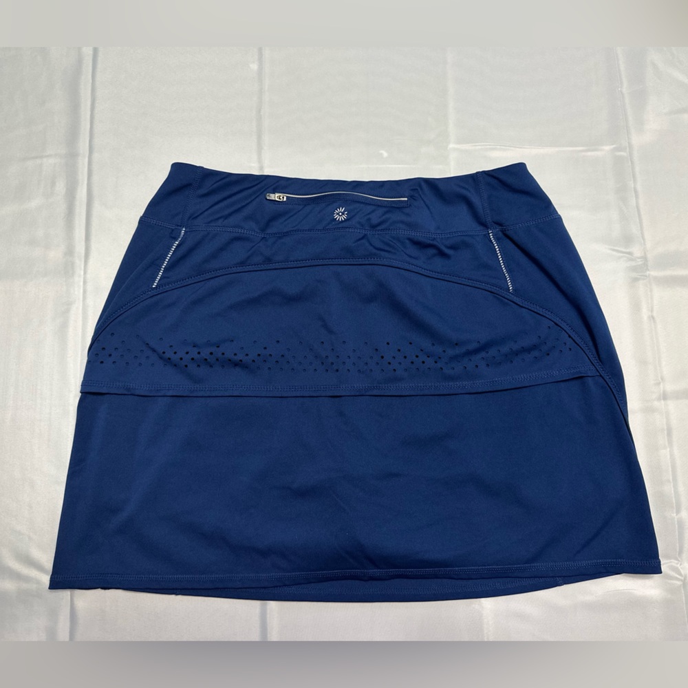 EUC - Tangerine - Royal Blue Athletic Skort - Size Large